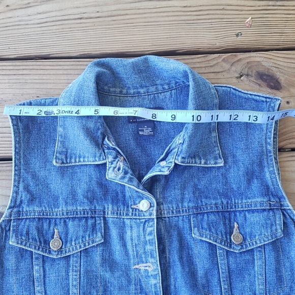 Crazy Horse Jean Vest size M - Picture 7 of 8